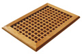 side wall vents, wood wall vents, wood air vents, wood air registers, air diffusers, air grills