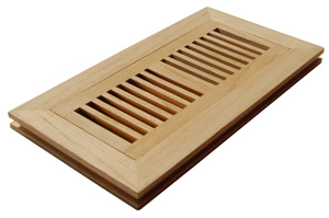 floor registers, wood floor registers, air registers, wood registers