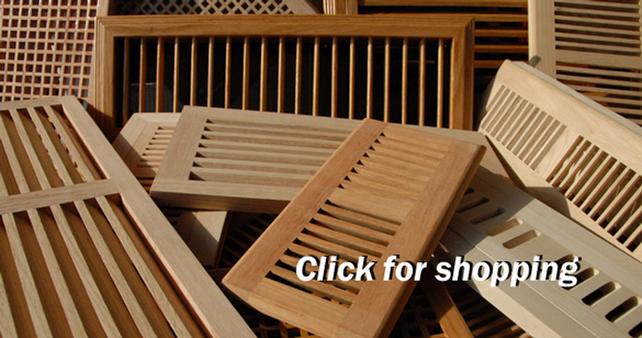 wood floor vents and floor registers