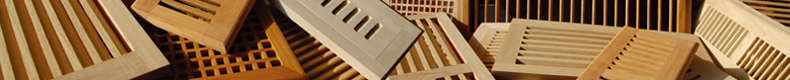 Side wall vents, wood wall vents, air vents, wall registers, wall grills, wall diffusers, manufacturer, supplier